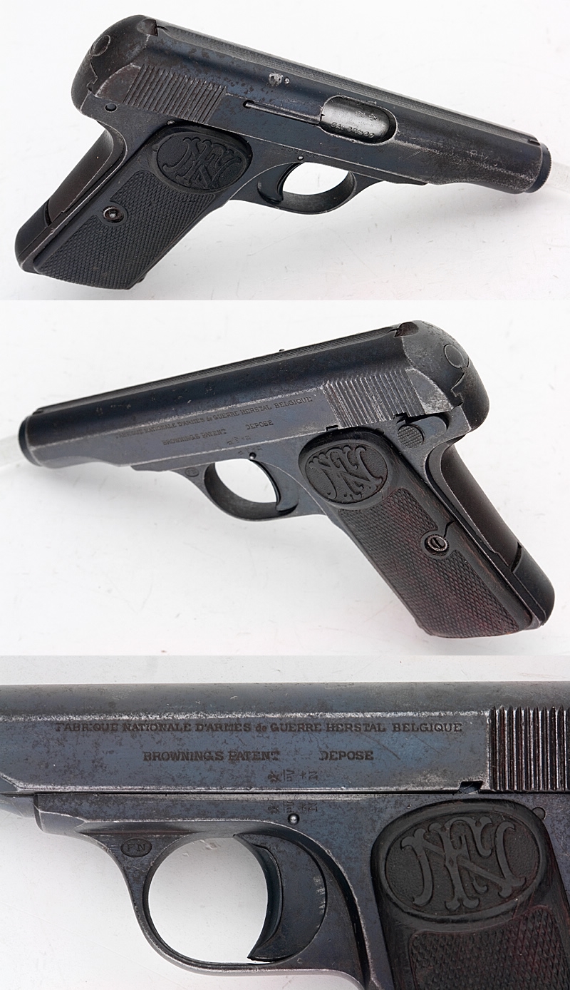 Browning Model 1910 Fn Pistol Model 1955 9mm Short 380 Acp Cal For Sale At 6249