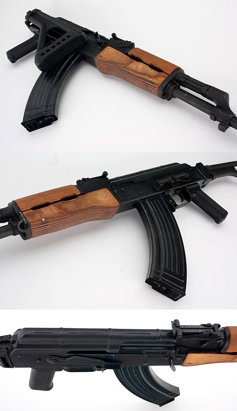 Russian Romanian Ak47 Wasr10 SemiAutomatic Rifle 7.62x39 Folding