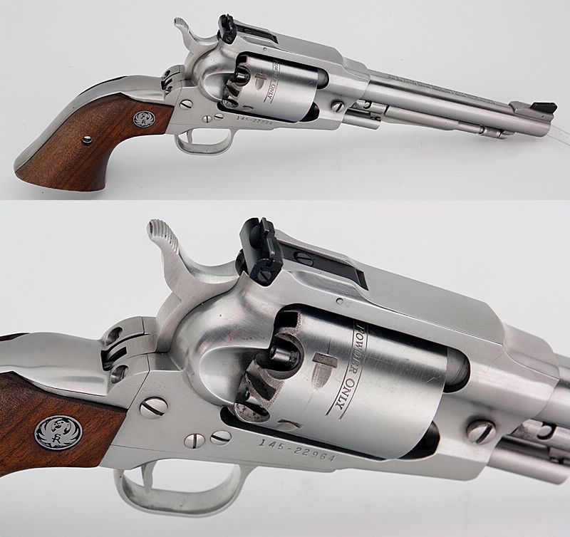 STURM RUGER OLD ARMY BLACK POWDER STAINLESS STEEL .44 CAL REVOLVER For