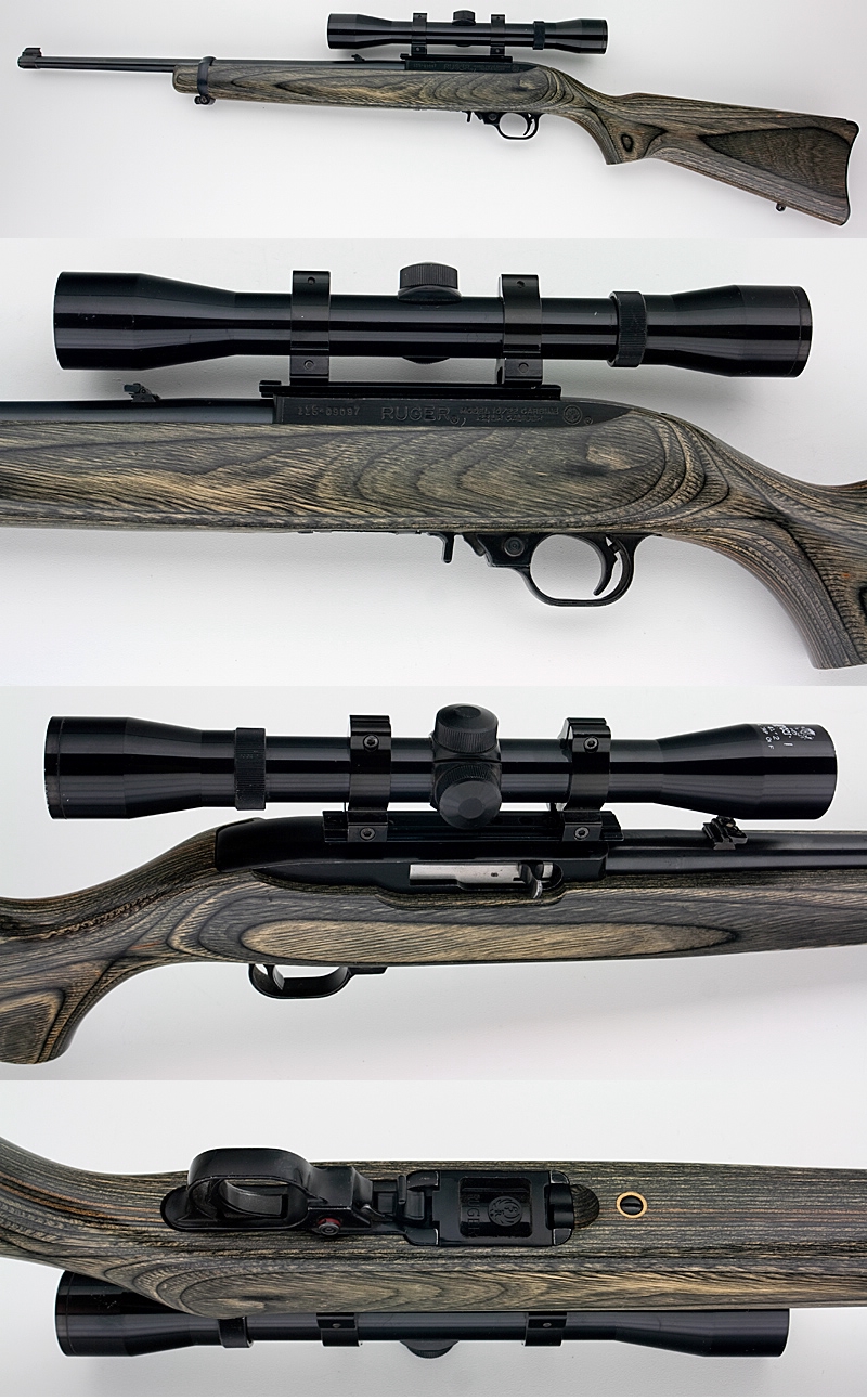 Sturm Ruger 10/22 Carbine .22 .22 Lr Semiauto Rifle Laminated Green