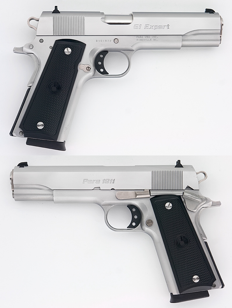 Para Ordnance 1911 Gi Expert Stainless Steel .45 Acp Pistol Excellent
