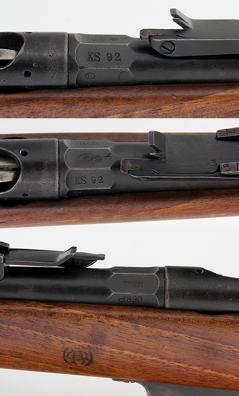 Italian Vetterli-Vitali Model 1870/87/15 Rifle 6.5 Mm W ...