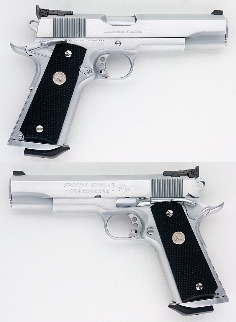 Colt 1911 Special Combat Government Competition Model Hard