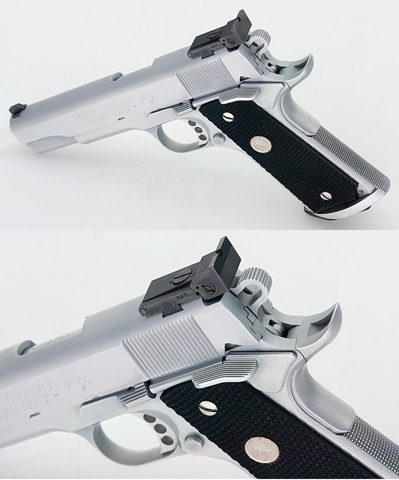 Colt 1911 Special Combat Government Competition Model Hard Chrome 45 Acp - Picture 4