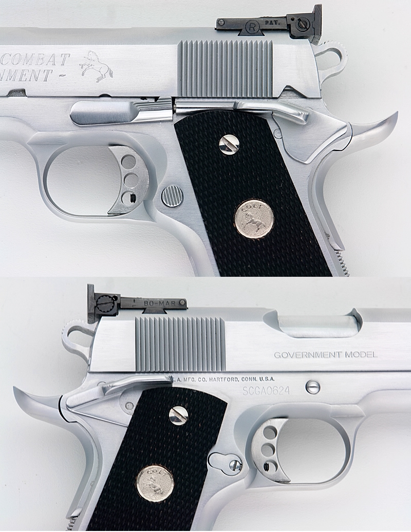 Colt 1911 Special Combat Government Competition Model Hard Chrome 45 Acp - Picture 7