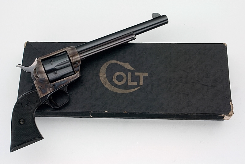 Colt Saa 2nd Generation Revolver 7-1/2 Inch Barrel .45 Lc W/Box ...