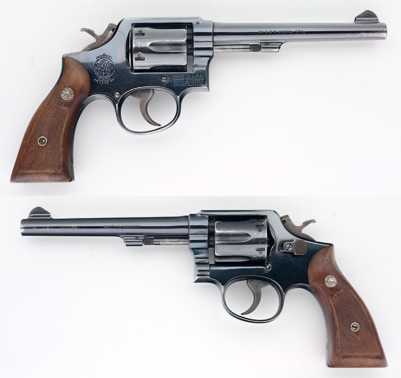 SMITH & WESSON S&W MODEL 10-5 M&P REVOLVER .38 SPL MFG 1964 For Sale at ...