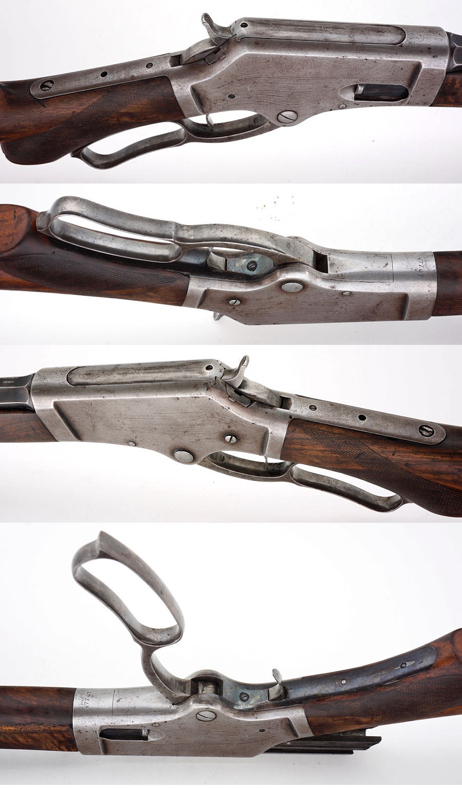 Marlin Model 1881 Deluxe Lever Action Rifle .45 Govt. Made 1891 No Ffl ...