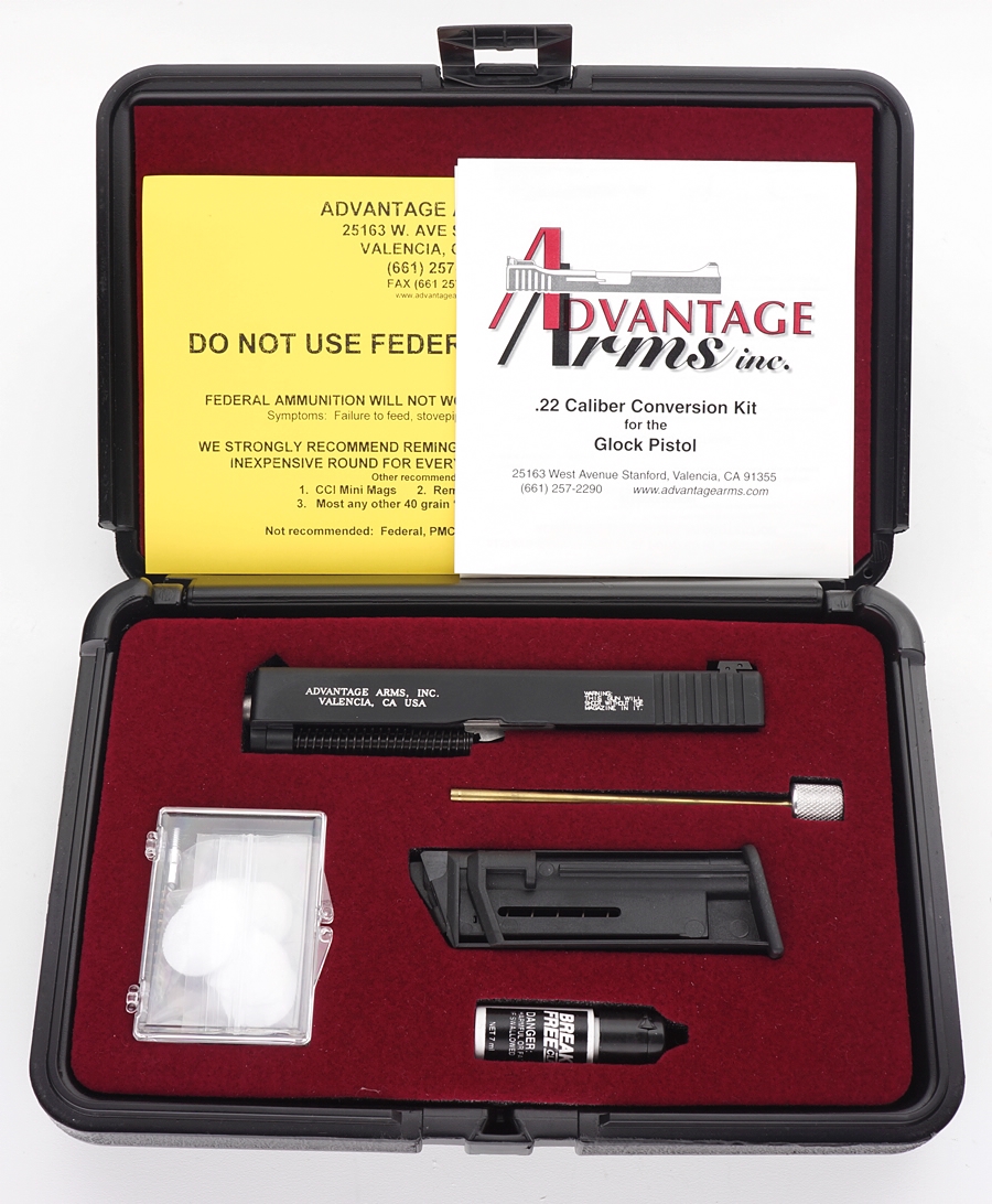 Advantage Arms .22 Caliber Conversion Kit For The Glock Pistol W