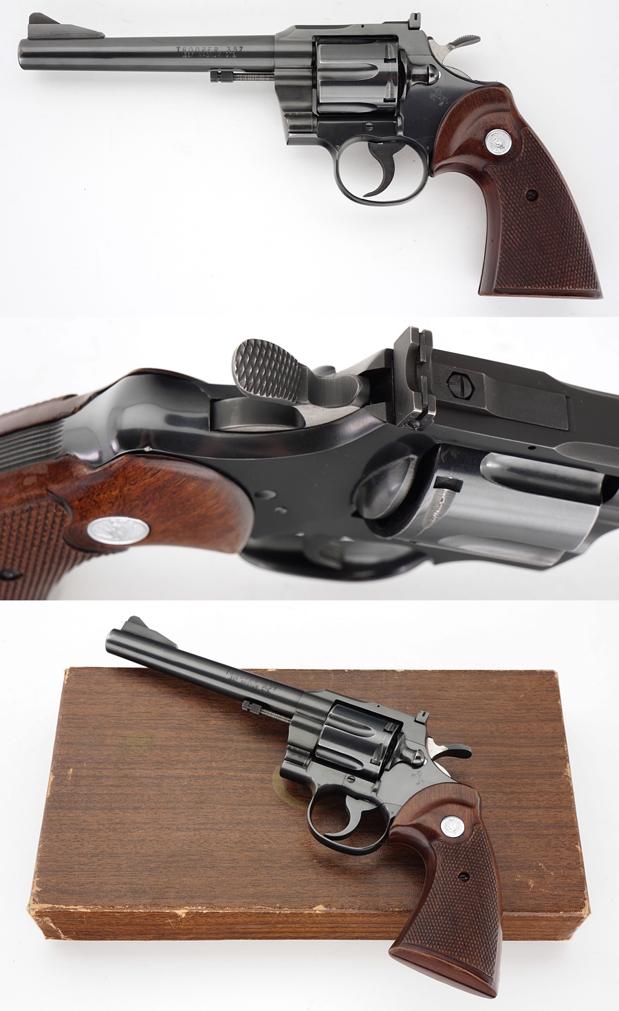 Colt Trooper Revolver Inch Barrel Magnum Mfg In The Box For Sale At Gunauction