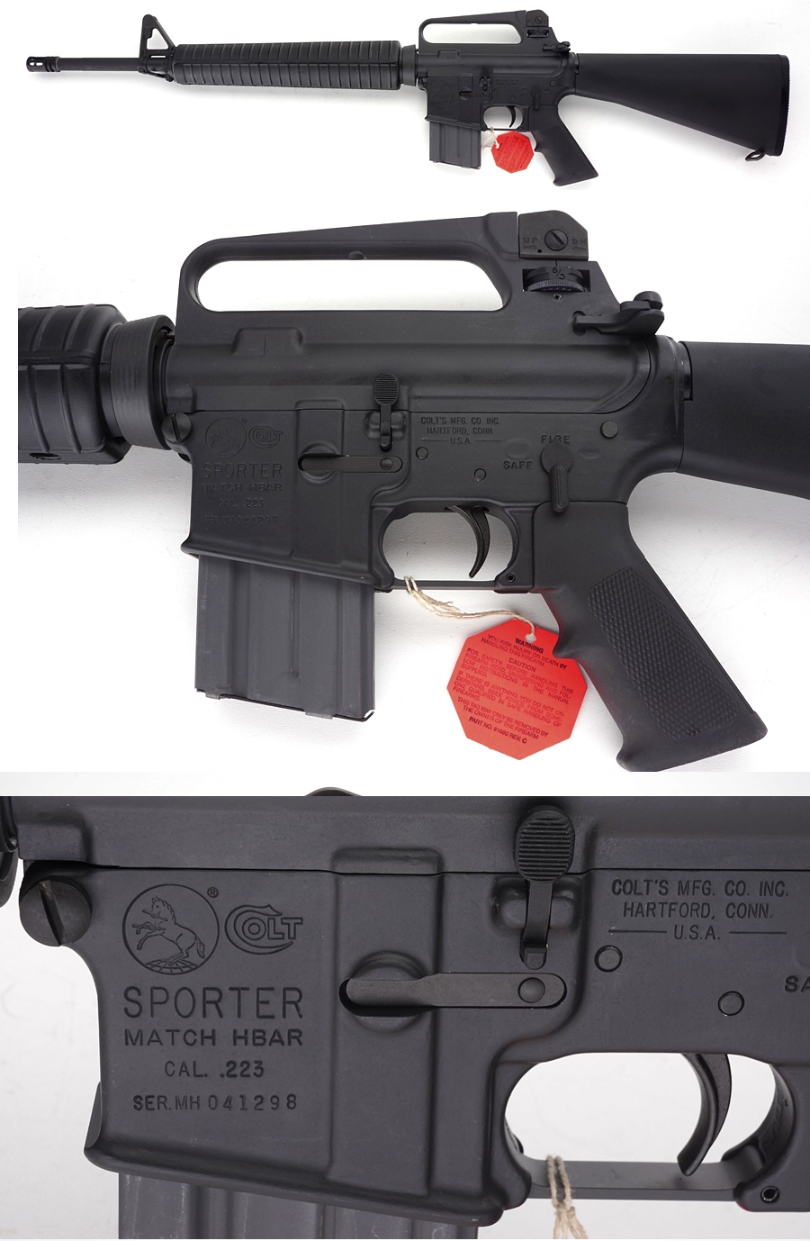 Colt Ar15 Sporter Match Hbar Semiauto Rifle Cal .223 PreBan Mfg 1978