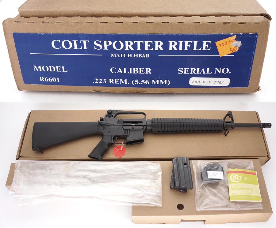 Colt Ar15 Sporter Match Hbar Semiauto Rifle Cal .223 PreBan Mfg 1978