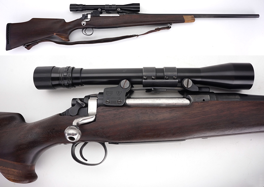 Remington Model 1917 Sporterized .308 Norma Bolt Action W/Scope For