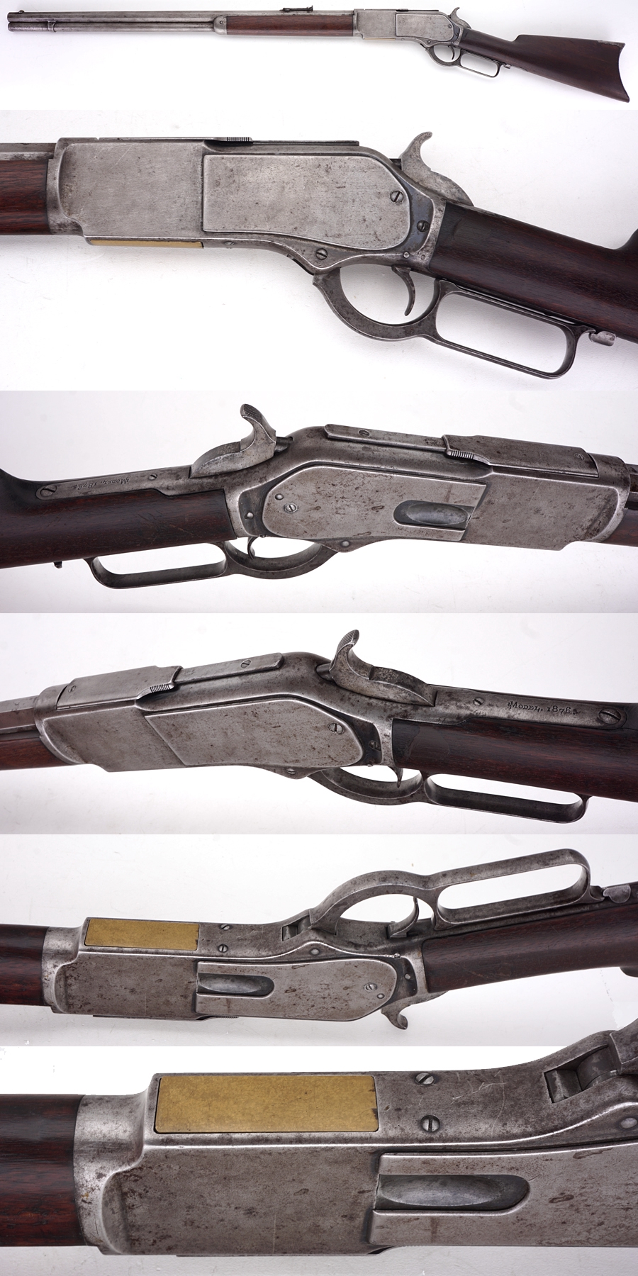 Winchester 1876 2nd Model Lever Action Rifle .45-60 Mfg 1881 No Ffl ...