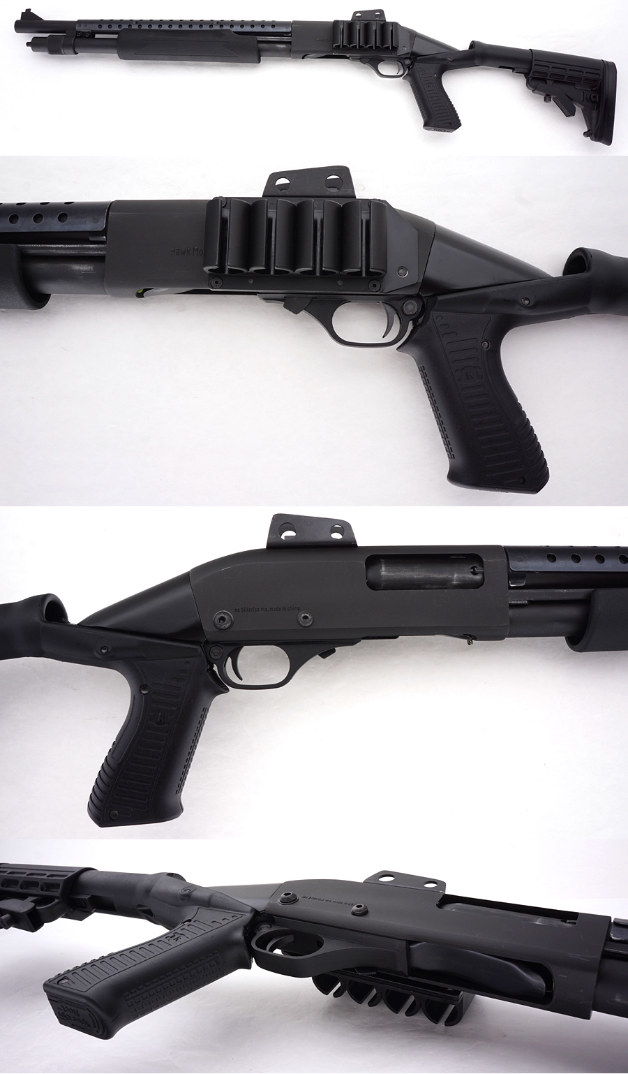 IAC INTERSTATE ARMS HAWK 982 TACTICAL PUMP SHOTGUN 12-GA EXCELLENT ...