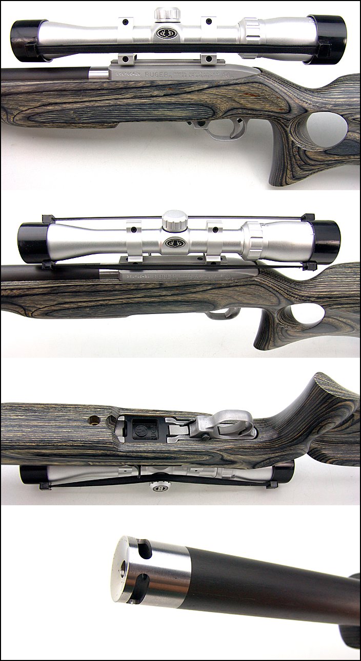 Sturm Ruger 10/22 Carbine Boyd Laminated Stock Compensated Carbon Fiber