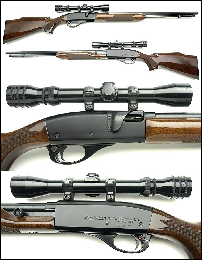 Remington Model 552 Bdl Deluxe Speedmaster .22 Semi-Auto Rifle For Sale ...