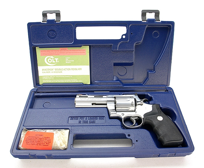 Colt Anaconda Stainless 44 Magnum 4 Inch Revolver For Sale at ...