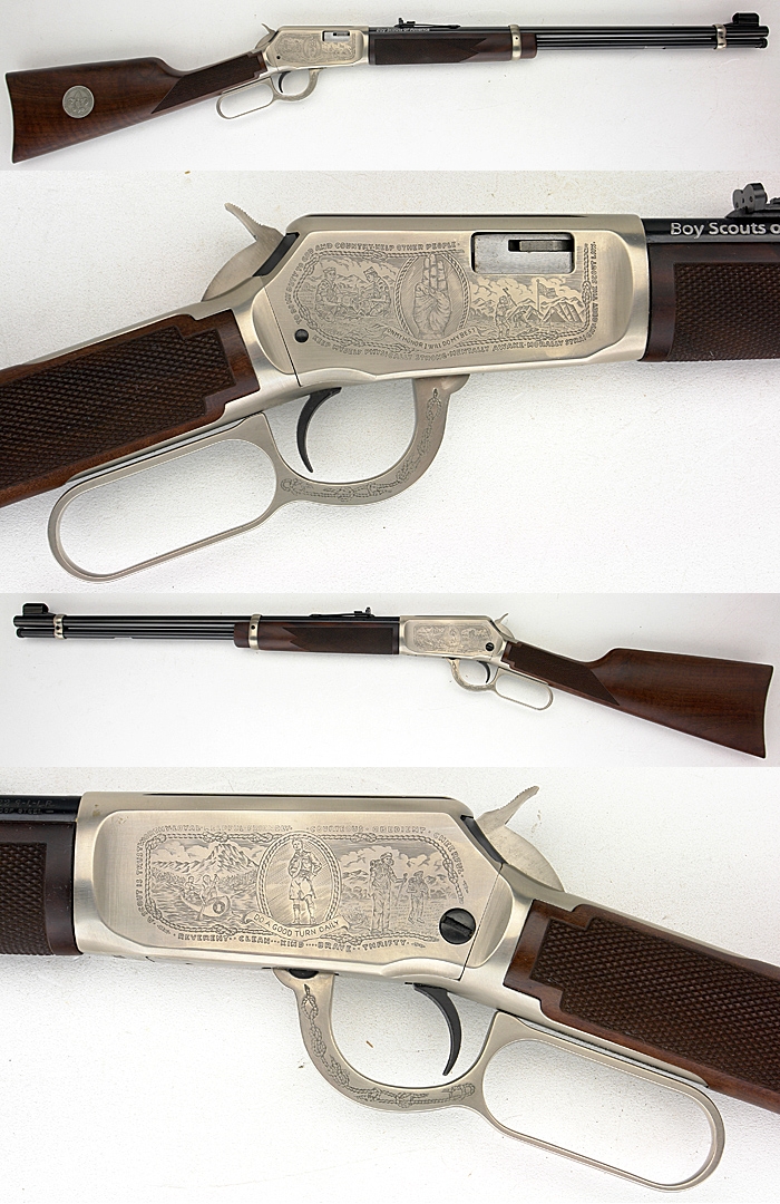 WINCHESTER 9422 COMMEMORATIVE BOY SCOUTS OF AMERICA .22 RIFLE LNIB For ...