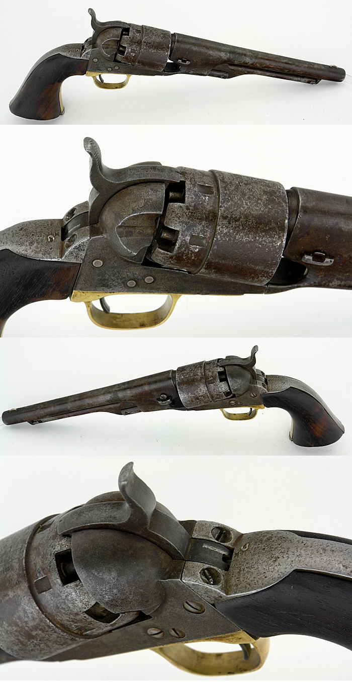 COLT 1860 ARMY CAP & BALL - CIVIL WAR REVOLVER 44 CAL MFG 1862 NO FFL ...