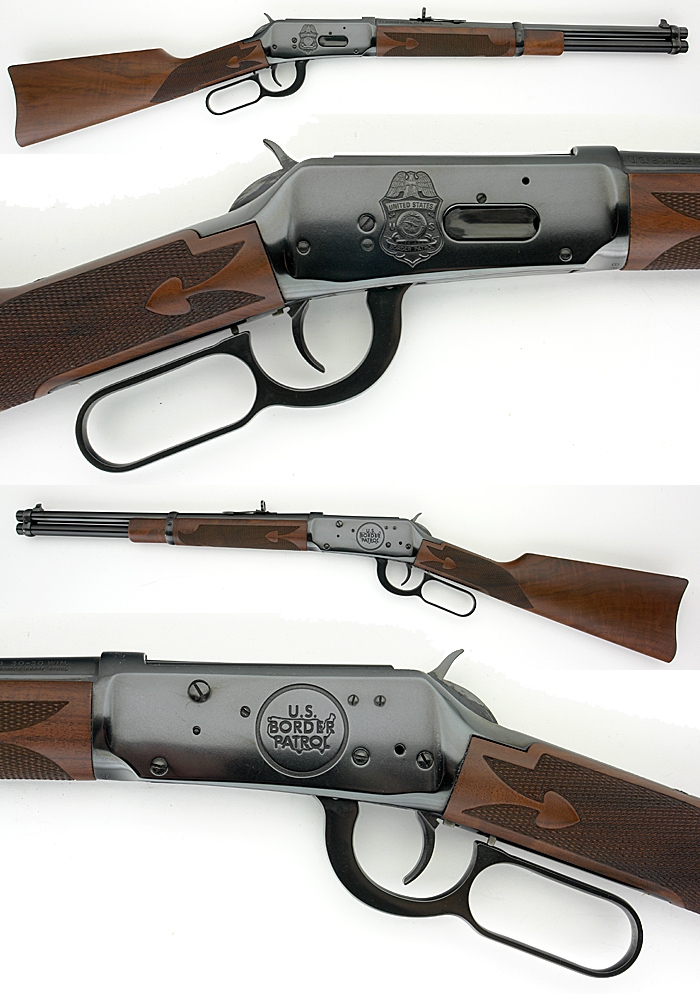 WINCHESTER 1894 U.S. BORDER PATROL COMMEMORATIVE 30-30 LEVER ACTION ...