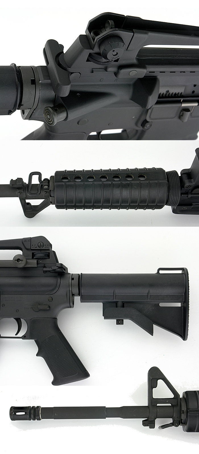 Colt Ar15 A3 M4 Sporter Match Hbar PreBan Collapsible Stock Cal .223