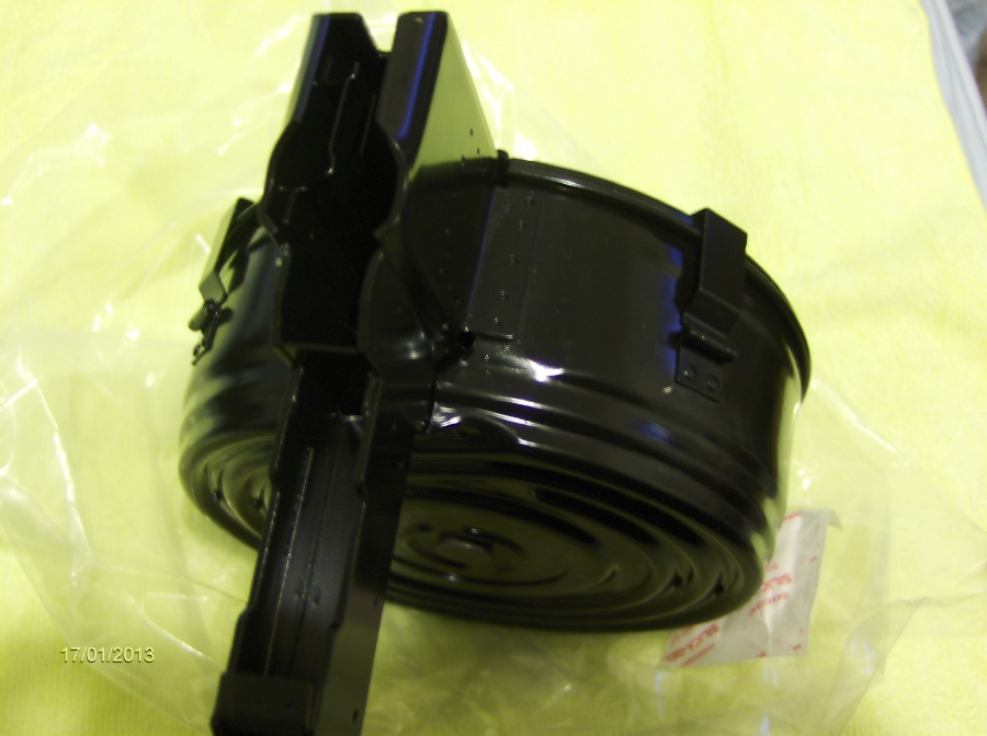 Sks 75 round drum magazine 7 62x39 new for sale at gunauction