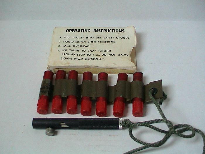 Us Personnel Distress Flare Signal Kit M185 For Sale at
