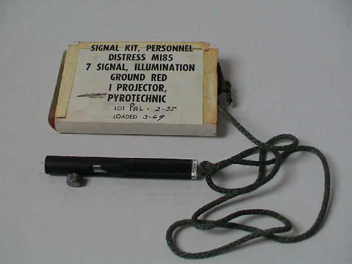 Us Personnel Distress Flare Signal Kit M185 For Sale at