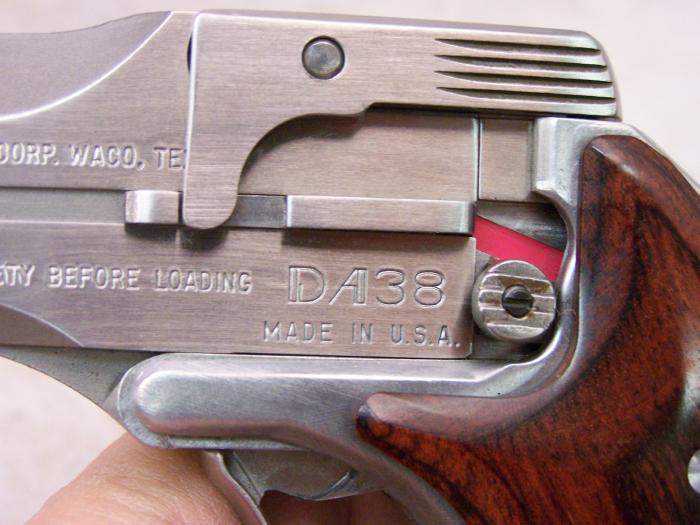 American Derringer Corp 38 Special, Stainless Steel, 2 Shot, Waco, Tx ...