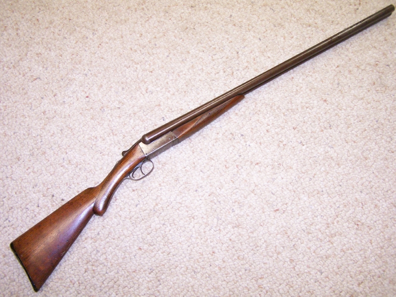 REMINGTON, MODEL 1900 12 GA, SIDE BY SIDE, DAMASCUS BBLS, C&R OKAY For ...