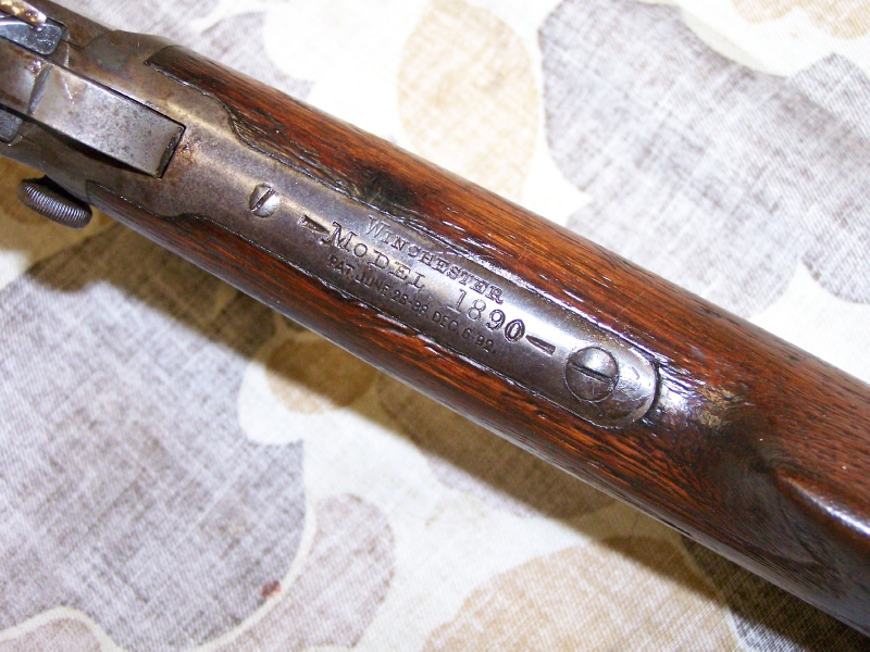 Winchester, M-1890, No Ffl, 2nd Model, 22 Short, Circa 1895, Pump ...