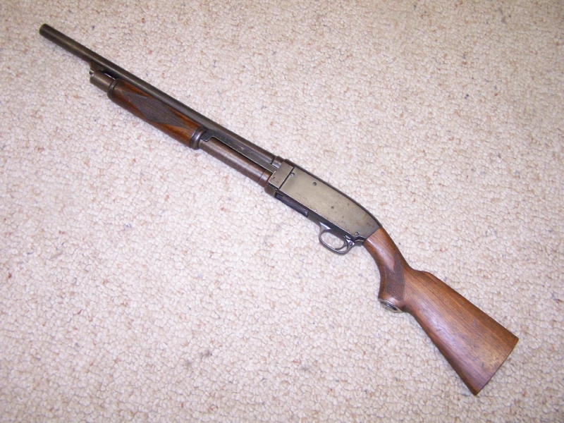 STEVENS MODEL 620, US MARKED 12 GA PUMP ACTION RIOT GUN, WW II, C&R ...