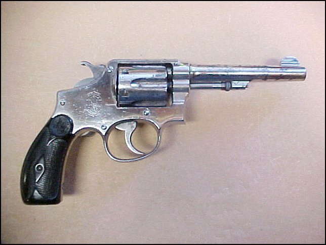 Smith And Wesson 38 Hand Ejector, M&P Model 1902, 1st Change, C&R For ...