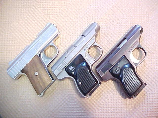 RAVEN, STERLING ARMS Sterling 22 and 25 auto, RAVEN P 25, 3 guns 1 bid