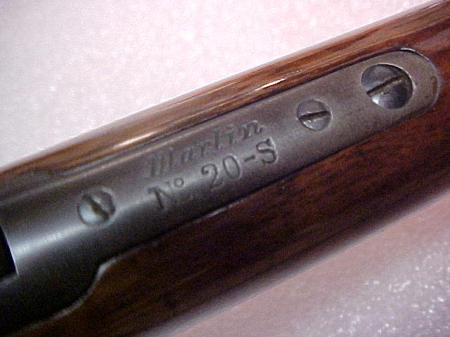 Marlin Model 20 - S, 1907-1922 Slide Action, Octagon Bbl, 22 Cal, Td, C&R Okay - Picture 9