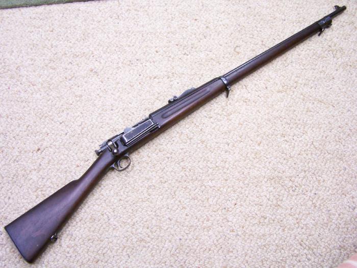 US SPRINGFIELD MODEL 1896 KRAG RIFLE 30 40 ORIGINAL ANTIQUE NO   106 5259  Thumbnail1 