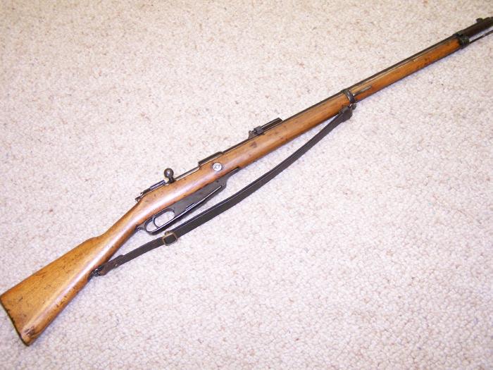 MAUSER COMMISION RIFLE, M-1888 SPANDAU 1891, 8x57 CAL, S BORE, SLING ...