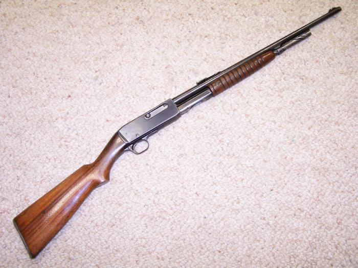 REMINGTON MODEL 14 A, 1924 PUMP ACTION, 30 REM CALIBER, 22