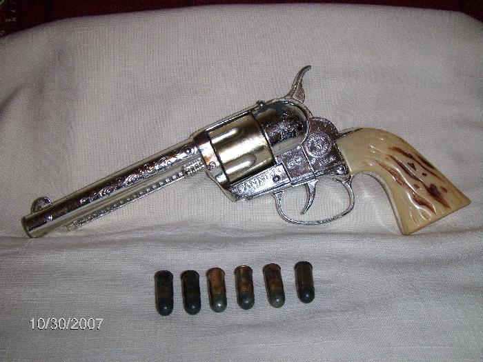 Mattel Fanner 50 Toy Cap Pistol For Sale at