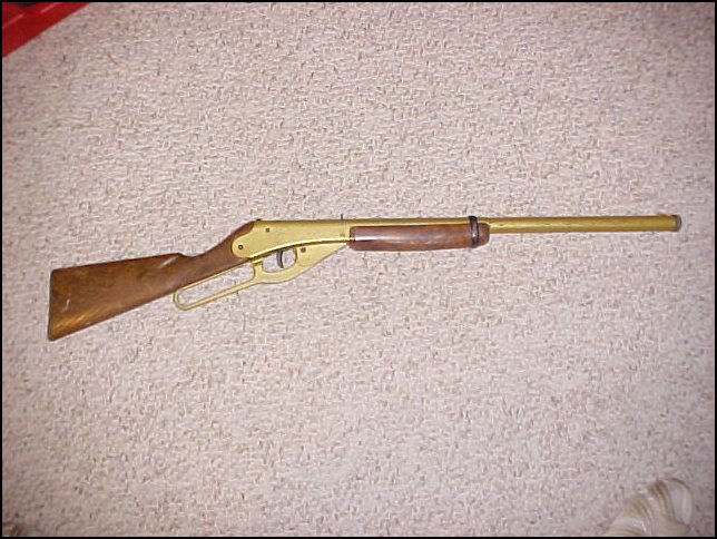 Daisy Model 103 Lever Action Gun Gold Finish For Sale At Gunauction Com