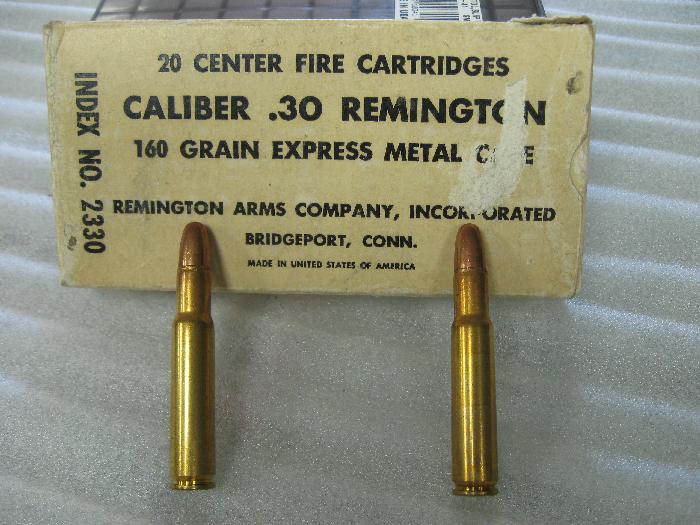 REMINGTON CALIBER .30 REMINGTON CARTRIDGES Picture 1