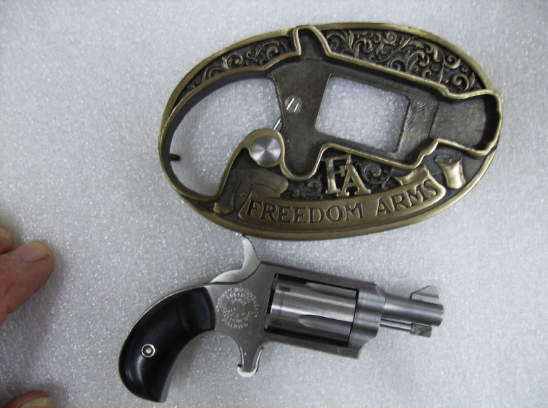 Freedom Arms Belt Buckle Derringer 22lr (A845211) For Sale at