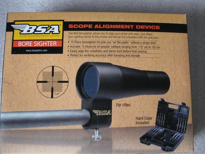 Bsa Bore Sighter Scope Alignment Device For Sale at