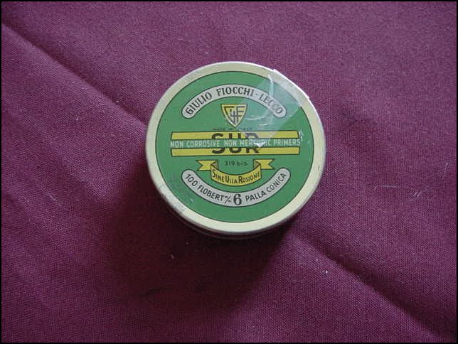 Full Tin Of Flobert 6mm Cb Caps Like New Lk For Sale at GunAuction.com ...