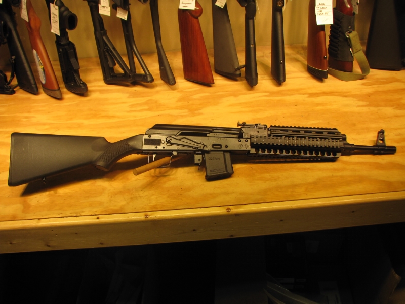 Sovereign Guns Custom Ak47 Saiga 223 Rem Ak47 Tactical Quad Rail New