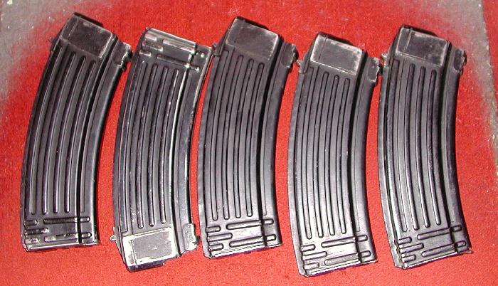 5 POLISH TANTAL MAGS AK-74 5.45X39 CAL