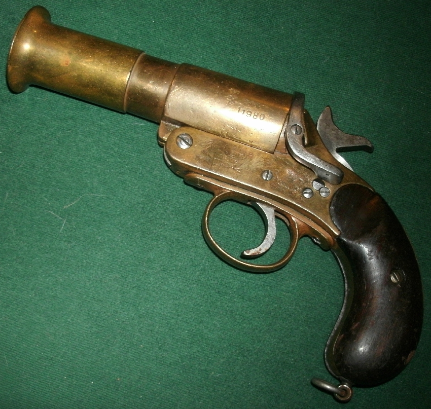 Colonial Sugar Refinery (csr) Australian Wwii Mk Iii Brass Flare Gun 