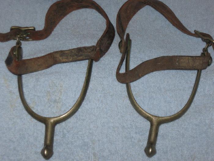 U.S. WWI CAVALRY SPURS OWNER ID MARKED For Sale at GunAuction.com ...