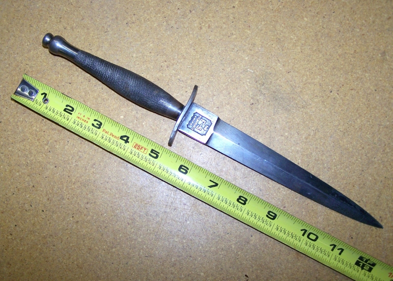 Ww2 British FS Commando Knife With Ww2 British FS Commando Knife With